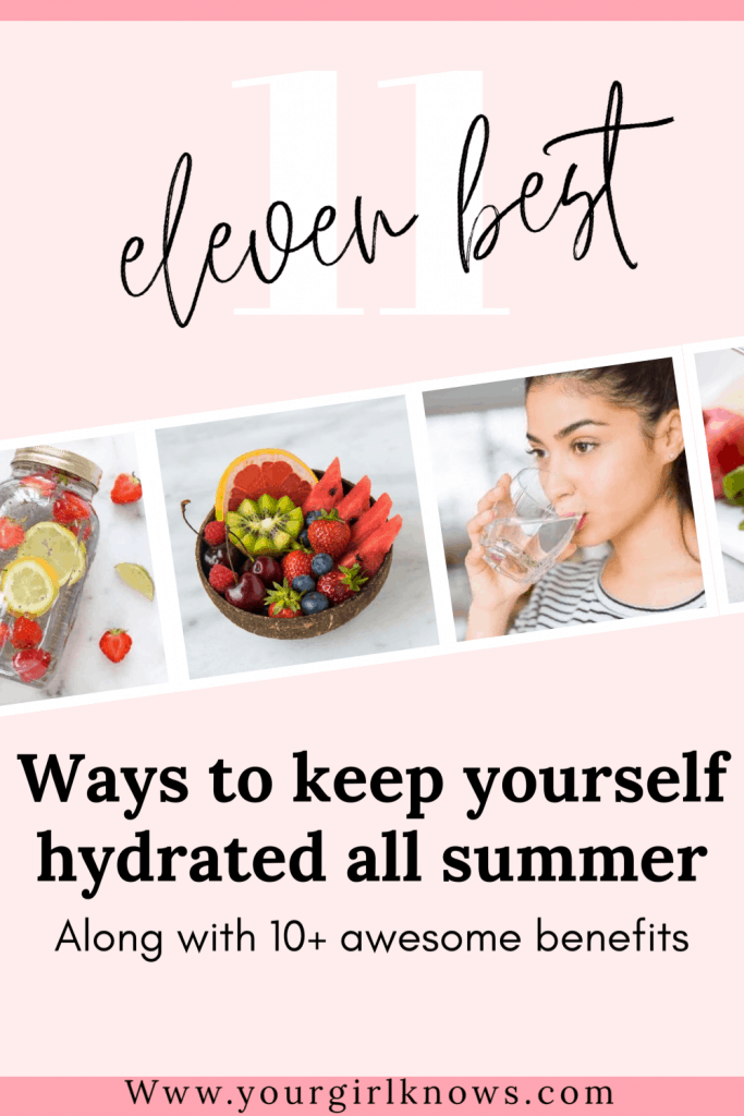 12 Tips on How to stay hydrated in the heat